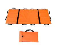 Civière Pliante Portable avec 8 poignées en Caoutchouc et Un Sac de Transport. Souple et Confortable, Elle est idéale pour Les Situations d'urgence, supporte Une Charge maximale de 200 kg, e