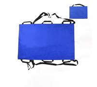 Civière portable, civière pliable, avec sac de transport - Drap de transfert souple en nylon robuste for patients hospitalisés, à domicile et en cas d'urgence, capacité de 220 lb(43.3 * 27.56in)