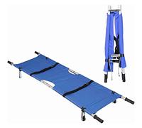 Civière portative, civière pliante en alliage d'aluminium, plate médicale d'urgence cas d'incendie, for les sites sportifs à domicile des cliniques hospitalières