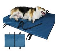 Civière pour chien, civière de transport pour animaux de compagnie | Civière de harnais de levage complet imperméable amovible avec ceinture de sécurité | Transporteur portatif pour animaux de compagn
