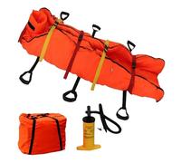 Civière sous vide d'urgence, airbag fixe de sauvetage sous vide, civière d'urgence à pression négative, avec fixation du cou et étui de transport, for EMS, transfert de patient, sauvetage en plein air
