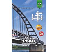 Civil Engineering Terminologies PSAD Crossword Puzzle Book: Explore Civil Engineering Terms with Crossword Puzzles Featuring Shear Connector, ... More | 6×9 Inches, 110 Pages | Relax & Learn