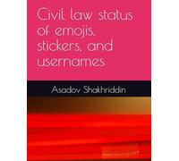 Civil law status of emojis, stickers, and usernames