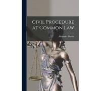 Civil Procedure At Common Law