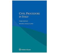 Civil Procedure In Italy 3/E