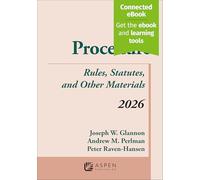 Civil Procedure: Rules, Statutes, and Other Materials 2026 Supplement