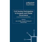 Civil Society Participation In European And Global Governance