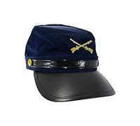 Civil War Federal Union Army Soldier Cotton Hat Navy Kepi Cap Costume Accessory