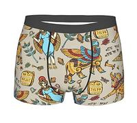 Civilisation Antique Doux Calecon pour Homme Caleçon Boxeur Confortable Et Ceinture Élastique Trunks Caleçons S