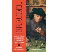 Civilisation matérielle, économie et capitalisme- Tome 2 Les jeux de l'échange - Fernand Braudel - Armand Colin - broché - Essai
