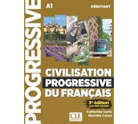 Civilisation progressive du français débutant + livre web + CD 2ed Livre avec CD audio, 3ème édition - Catherine Carlo - Cle International - broché - Méthode de langue