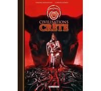 Civilisations - Crète - Simona Mogavino - Delcourt - cartonné - Bande dessinée