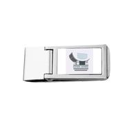 Civilized Culture Modern Architecture Slim Money Clip Stainless Holder Pocket Wallet