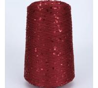 CIVIOOH Fil à Paillettes tissé à la Main, 500 g, pour vêtements, châles, écharpes, Crochet, 4 000 m