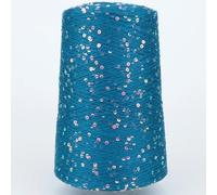 CIVIOOH Fil à Paillettes tissé à la Main, 500 g, pour vêtements, châles, écharpes, Crochet, 4 000 m