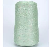 CIVIOOH Fil à Paillettes tissé à la Main, 500 g, pour vêtements, châles, écharpes, Crochet, 4 000 m
