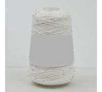 CIVIOOH Fil de Coton à Paillettes, 100 g, 420 m, 2 mm, pour décoration tricotée à la Main