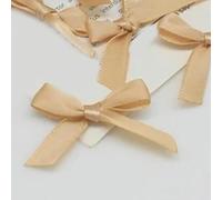 CIVIOOH Lot de 100 nœuds en Ruban de Satin pour décoration de fête, travaux manuels