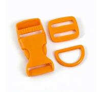 CIVIOOH Lot de 2/5 Boucles en Plastique de 15/20/25 mm pour Sangle de Sac à Dos, Fermoir latéral, Collier pour Animal de Compagnie, Crochets coulissants