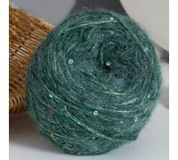 CIVIOOH Lot de 2 pelotes de 50 g de Fil Mohair à Paillettes pour Tricot, Pull, écharpe, Chapeau, châle, Manteau, DIY