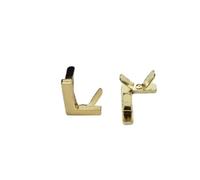 CIVIOOH Rivets métalliques avec 26 lettres anglaises, goujons à griffes pour sacs, vêtements, chapeaux, décor en cuir, Alphabets, artisanat fait à la main, 5 pièces