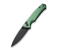 CIVIVI Altus Manche en Aluminium Vert Lame Nitro-V Noir Lavé à la Pierre C20076-5