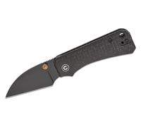 Civivi Baby Banter Wharncliffe Manche en Micarta de Jute Noir C19068SC-1