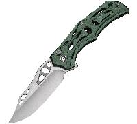 Civivi Biophase Green AL Handle Satin Nitro-V Button Lock C23083-1