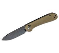 CIVIVI Button Lock Elementum Noir/Olive Micarta C2103B