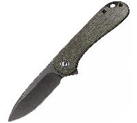 CIVIVI Elementum Black Stonewashed Green C907Z