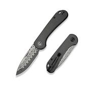 CIVIVI Elementum Slip Joint Folding Pocket Knife 7.52 cm Damascus Blade