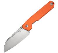 Civivi Hid Manche Orange G10Lame Satinée 14C28NVerrouillage de Liner Encastré