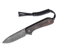 CIVIVI Lame Fixe Elementum Bois d'Ébène Noir/Damas C2105-DS1