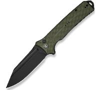 Civivi Neurohaptic CIVIVI Manche OD Vert G10 Lame Nitro-V Noir Lavé à la Pierre