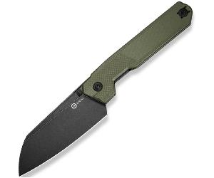 CIVIVI OD Vert G10 MancheLame Black Stonewashed 14C28NVerrou Liner Lock Encastré C230