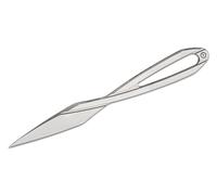 CIVIVI Ostap Hel D-Art Couteau à Lame Fixe pour le Cou, Finition Sablée C21001-1