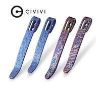 Civivi Quatre Clips en Titane Flammé T002C