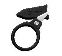 CIVIVI Quick Snip 1 pc Mini Couteau de Cou Noir ABS avec Revêtement en Caoutchouc Lame Lisse 6Cr13