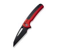 CIVIVI Sentinel Strike Manche en aluminium rouge avec entretoise intégrale en FRN noir Lame noire K1