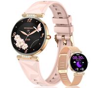CIVO Montre Connectée Femme Appel: Bluetooth Montres Bracelet Intelligente Or Rose - Sport Etanche Smartwatch Fitness Femme Compatible Android iOS