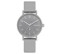 CIVO Montre Femme Etanche Vintage: Simple Montre Femme Chiffre - Analogique Montre Silicone Gris