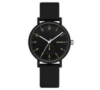 CIVO Montre Femme Etanche Vintage: Simple Montre Femme Chiffre - Analogique Montre Silicone Noir