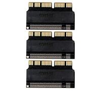 CIWEI 3 cartes adaptateur SSD NGFF M.2 NVME pour mise à niveau (année 2013-2016) et Pro (fin 2013-2015)