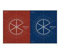 CIX 'Hello, Stranger' Hello Chpater 1. 2 Ver Set CD+84p Photo Book+40p Mini Photo Book+3p PhotoCard+1p Illustration Card+Message PhotoCard Set+Tracking Kpop Sealed