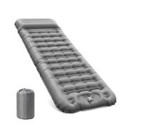 CIXMUS 500g ultraleichte Isomatte Camping Kleines Packmaß, Aufblasbare Luftmatratze Schlafmatte Campingmatte für Outdoor Wandern Strand, Feuchtigkeitsbeständig Wasserdicht und rutschfest, MEHRWEG