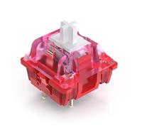 CIY EVO Switch Evolution Linear Tactile 45g 50g mx stem switch for mechanical keyboard 50m Factory Lubed PC Nylon POK Red Purple NWPNLXEA(CIY Red Lotus,10PCS)