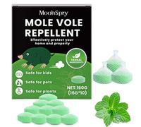 CIYIN Boules Taupe, 10 PCS Répulsif Anti-Taupes et Campagnols, Produit Efficace Contre Les Taupes et Les Campagnols, Piege a Taupe utilisé pour Protéger Les Jardins