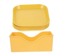 CIYODO 1 Ensemble Chat de Écuelles Plates pour Petits Animaux Conception Ergonomique Antidérapante pour Races à Courtes