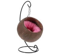 CIYODO 1 Ensemble Nid de Coton Suspendu nids Foin de Cochon d'Inde Rongeur Petit Pendaison balançoires hamac pour cochons d'Inde nid Suspendu cobaye Le Fer Bleu Couleur Aléatoire