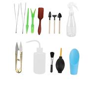 CIYODO 1 Ensemble Outils de Jardinage Multifonction pour Plantes avec Arrosoir Bêche et Pulvérisateur pour Transplantation et Entretien de Bonsai